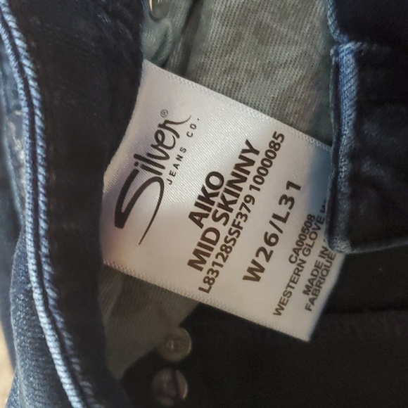 Silver Aiko Jeans - Picture 4 of 6